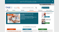 Desktop Screenshot of carsat-normandie.fr
